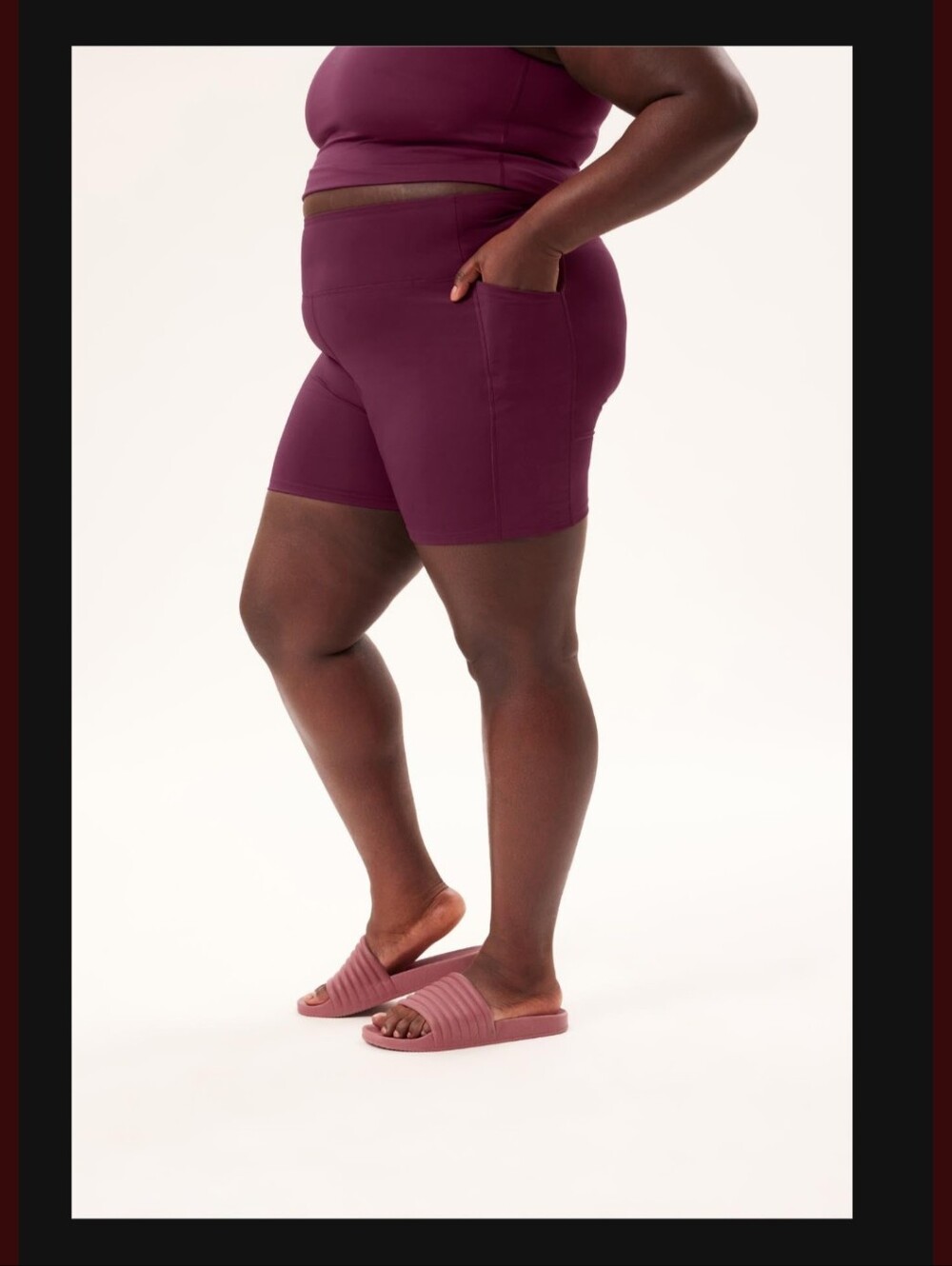 Girlfriend Collective Compressive Pocket Run Short